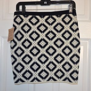 Rachel Rachel Roy Geometric Pencil Skirt M NWT